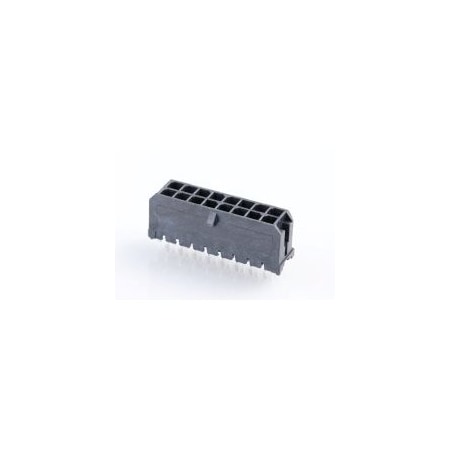 Molex Microfit 3.0 Vert PTH /clip DR Tin 16Ckt 43045-1624